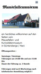 Mobile Screenshot of mausefallenmuseum.de